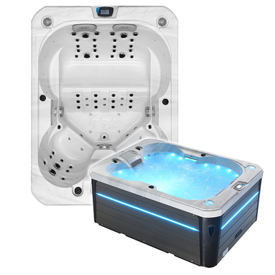 Spa Compact 2 à 4 Places Archipel® Gt4 LED - Spa Thérapeutique Balboa® 215 X 160