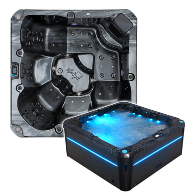 Spa 5 Places Archipel® Gt5 Pro Max Black LED - Balboa 2150 X 2150 Cm