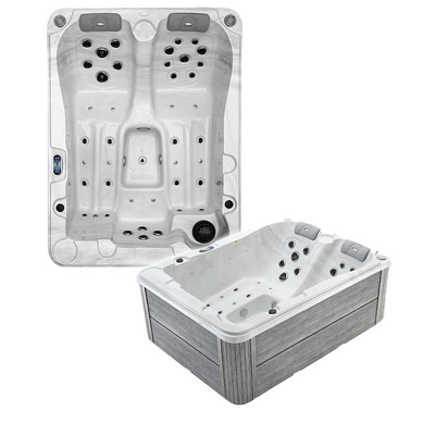 Spa 2-3 Places Archipel® G23 Air Blanc Marbre - Spa Relaxation Balboa 210x158