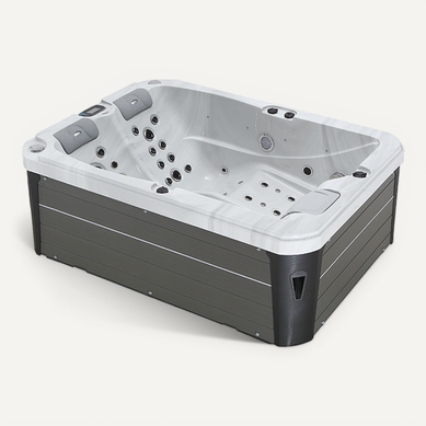 Spa 2 Places Allongées Archipel® Gt2 Pro Max Blanc Marbre LED - Spa Thérapeutique Balboa 210x148