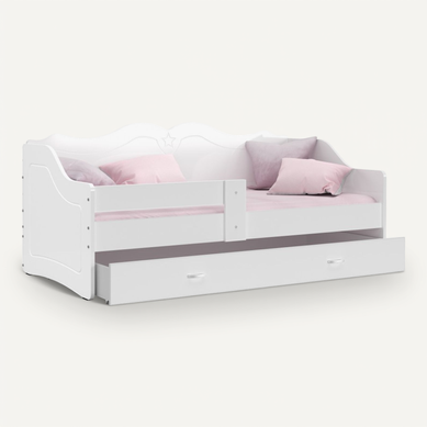 Lit Enfant Lily 80x160 Blanc Lit Enfant Lily 80x160 Blanc