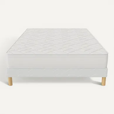 Ensemble Matelas Mousse Zen + Sommier 180x200 Hauteur 20cm Ensemble Matelas Mousse Zen + Sommier 180x200 Hauteur 20cm