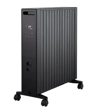 Radiateur Mobile Sans Huile 2000w Millo Noir Radiateur Mobile Sans Huile 2000w Millo Noir