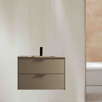 Meuble De Salle De Bain Aquamila Avec Vasque Aspect Lichen 80 Cm Meuble De Salle De Bain Aquamila Avec Vasque Aspect Lichen 80 Cm