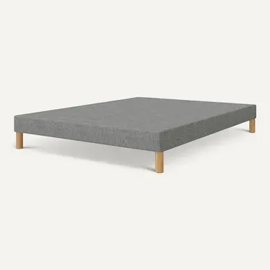 Sommier Tapissier Gris 140x200 + Jeu De Pied . Fabrication Francaise. Sommier Tapissier Gris 140x200 + Jeu De Pied . Fabrication Francaise.