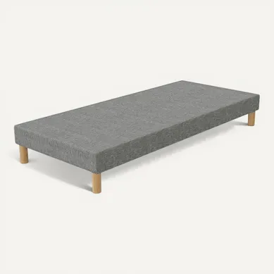 Sommier Tapissier Gris 90x200 + Jeu De Pied . Fabrication Francaise. Sommier Tapissier Gris 90x200 + Jeu De Pied . Fabrication Francaise.
