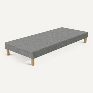 Sommier Tapissier 90x190 Gris + Jeu De Pied . Fabrication Francaise. Sommier Tapissier 90x190 Gris + Jeu De Pied . Fabrication Francaise.