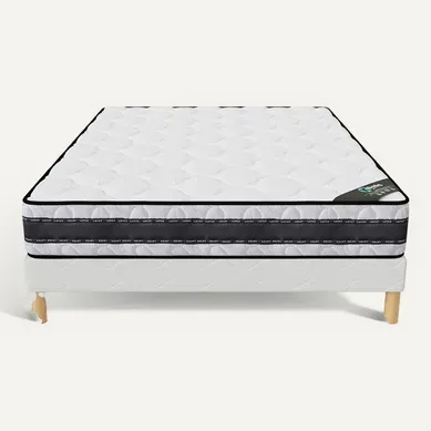 Medicare - Ensemble Matelas mousse et sommier 180x200 Accueil Latex Hauteur 22cm Medicare - Ensemble Matelas mousse et sommier 180x200 Accueil Latex Hauteur 22cm