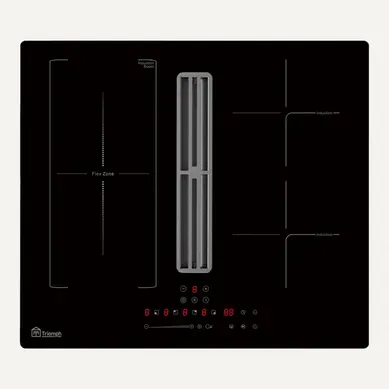 TRCPIDA6000B Plaque De Cuisson Induction Avec Hotte Intégrée TRIOMPH 60cm 2 Zones + 1 Flexizone TRCPIDA6000B Plaque De Cuisson Induction Avec Hotte Intégrée TRIOMPH 60cm 2 Zones + 1 Flexizone