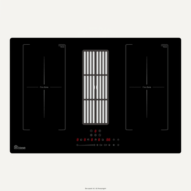 TRCPIDA8000B Triomph Plaque De Cuisson Induction Avec Hotte Intégrée 77cm 2 Zones + 2 Flexizone TRCPIDA8000B Triomph Plaque De Cuisson Induction Avec Hotte Intégrée 77cm 2 Zones + 2 Flexizone