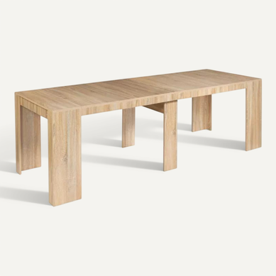 Belli - Table Console Extensible En Bois - 2,35 M Belli - Table Console Extensible En Bois - 2,35 M