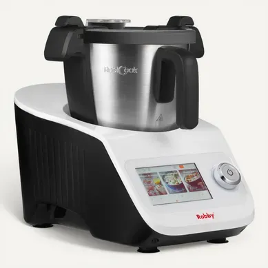 Robot Cuiseur Multifonctions Avec Balance Intégrée Et écran Tactile +680 Recettes Robicook Robot Cuiseur Multifonctions Avec Balance Intégrée Et écran Tactile +680 Recettes Robicook