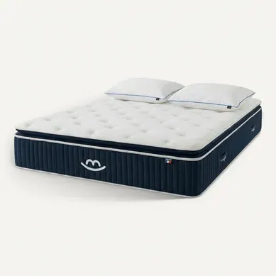 Pack Douceur - Matelas Hybride 200x200cm Mémoire De Forme et Oreillers Fluffy 60x60cm Pack Douceur - Matelas Hybride 200x200cm Mémoire De Forme et Oreillers Fluffy 60x60cm