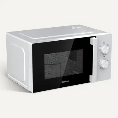 Four micro-ondes Grill HISENSE H20MOWP1HG - 20L - Blanc Four micro-ondes Grill HISENSE H20MOWP1HG - 20L - Blanc vue 3/4