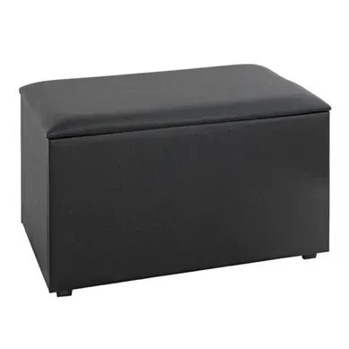 Coffre De Rangement Design "soldi" 65cm Noir Coffre De Rangement Design "soldi" 65cm Noir