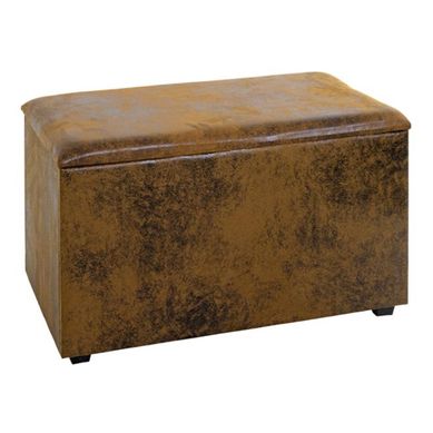 Coffre De Rangement Vintage "topic" 65cm Marron Coffre De Rangement Vintage "topic" 65cm Marron