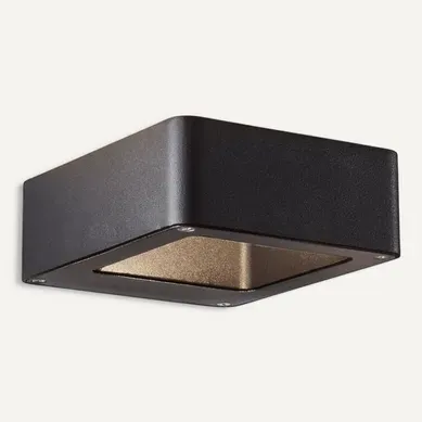 Applique Murale Extérieure LED 7w 660 Lm, Noire, Lumière Chaude Ip54 Applique Murale Extérieure LED 7w 660 Lm, Noire, Lumière Chaude Ip54