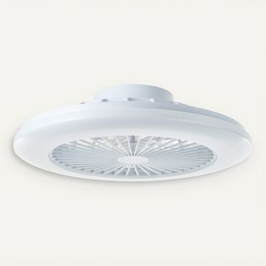 Plafonnier RGB D. 48,5 cm SALERNO Blanc Plafonnier RGB D. 48,5 cm SALERNO Blanc vue 3/4