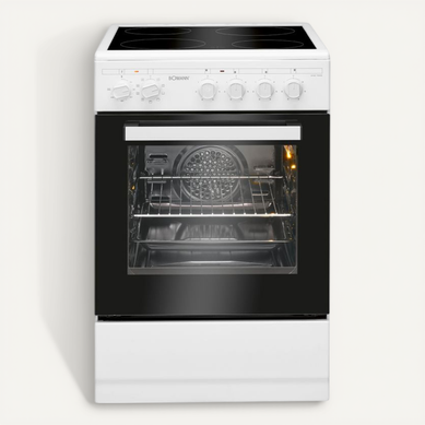 Cuisinière électrique 4 Plaques Vitrocéramiques Et Four 43l Blanc Ehc7939-blanc Cuisinière électrique 4 Plaques Vitrocéramiques Et Four 43l Blanc Ehc7939-blanc