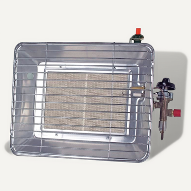 Chauffage Mobile Gaz Infrarouge - Brasero Piezo - Gris Chauffage Mobile Gaz Infrarouge - Brasero Piezo - Gris