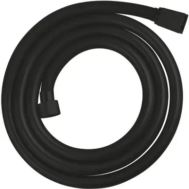 Flexible De Douche - Vitalioflex 287422432 - 1,75m - Anti-pliures Et Torsion -noir Mat