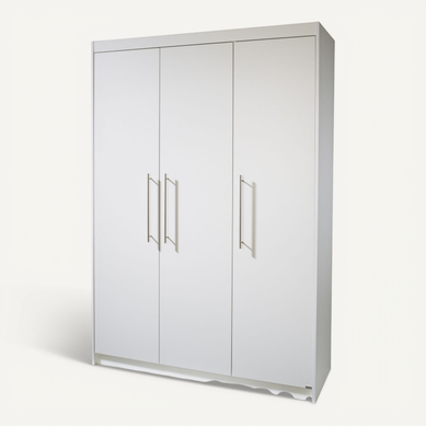 Armoire Maren 3 Portes - Blanc Armoire Maren 3 Portes - Blanc