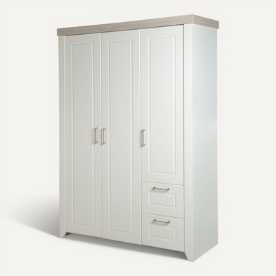Armoire Felicia 3 Portes - 2 Tiroirs - Style Maison De Campagne Armoire Felicia 3 Portes - 2 Tiroirs - Style Maison De Campagne