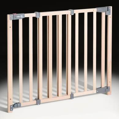 Barrière De Sécurité En Hêtre Réglable 70–118,5 Cm – Hauteur 83,5 Cm Barrière De Sécurité En Hêtre Réglable 70–118,5 Cm – Hauteur 83,5 Cm
