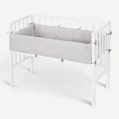 Lit Cododo Roba Style 2en1 + Matelas + Tour + Barrière - Blanc