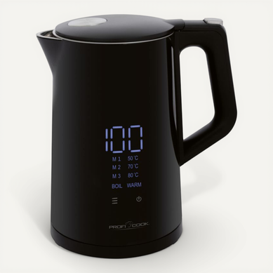 Bouilloire éléctrique Avec écran Tactile 1,7l PC-wks1243 Bouilloire éléctrique Avec écran Tactile 1,7l PC-wks1243