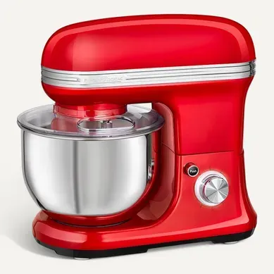 Robot Pétrin Multifonction 1200w Vintage  PC-km 1197 Rouge