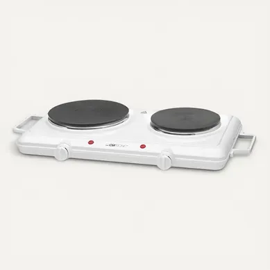 Plaque Chauffante Double 2500w Dkp 3583 Blanc Plaque Chauffante Double 2500w Dkp 3583 Blanc