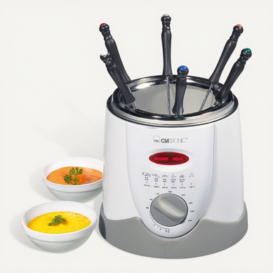 Friteuse Et Fondue Pour 6 Personnes 1l Ffr 2916 Blanc Friteuse Et Fondue Pour 6 Personnes 1l Ffr 2916 Blanc