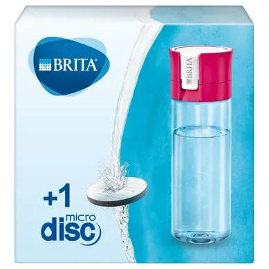 Bouteille transparente - fill&go Vital - 0,6 L - Rose Bouteille transparente - fill&go Vital - 0,6 L - Rose
