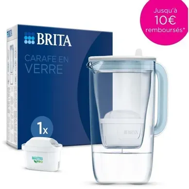 Carafe Verre One Bleu 1 Maxtra Pro All-in-1 Inclus /3 - 1050449 Carafe Verre One Bleu 1 Maxtra Pro All-in-1 Inclus /3 - 1050449
