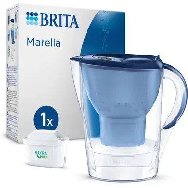 Carafe Filtrante - Marella Bleue - 2,4l - 1 Cartouche Maxtra Pro All-in-1 Incluse Carafe Filtrante - Marella Bleue - 2,4l - 1 Cartouche Maxtra Pro All-in-1 Incluse