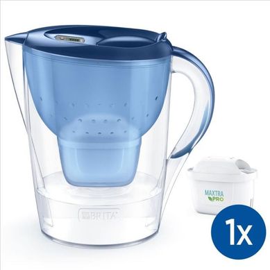 Carafe Filtrante XL 3,5 L Bleue Avec Cartouche Maxtra Pro Carafe Filtrante XL 3,5 L Bleue Avec Cartouche Maxtra Pro