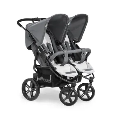 Poussette Jumeaux Hauck Roadster Duo Slx - Grey Silver Poussette Jumeaux Hauck Roadster Duo Slx - Grey Silver