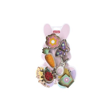 Set De 6 Emporte-pièces Inox Pâques Set De 6 Emporte-pièces Inox Pâques