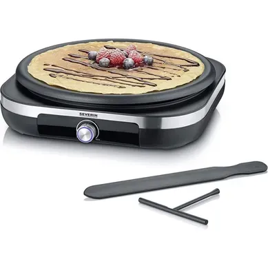 Crêpière électrique XXL 38 Cm Amovible Antiadhésive 1500 W Crêpière électrique XXL 38 Cm Amovible Antiadhésive 1500 W