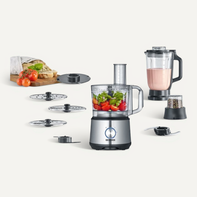 Km3892 Robot Multifonctions - 1200 W - Inox Et Noir - Blender 1,5 L - 2 Vitesses + Pulse Km3892 Robot Multifonctions - 1200 W - Inox Et Noir - Blender 1,5 L - 2 Vitesses + Pulse