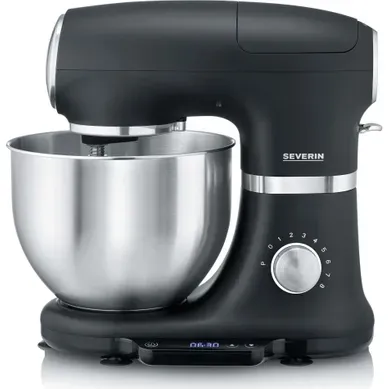 Robot Pâtissier Multifonction 5.5l 1000w Noir/inox Km3898