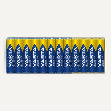 Piles alcalines VARTA HIGH ENER LR03 AAA 8+4 Piles alcalines VARTA HIGH ENER LR03 AAA 8+4 vue de face
