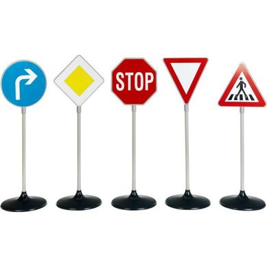 Set Pédagogique 5 Panneaux De Signalisation Autoportants 73 Cm Set Pédagogique 5 Panneaux De Signalisation Autoportants 73 Cm