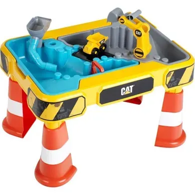 Table Multi-jeux Sable Et Eau Modèle 3237 - 2 Bassins, Pelleteuse Et Camion Table Multi-jeux Sable Et Eau Modèle 3237 - 2 Bassins, Pelleteuse Et Camion