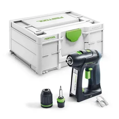 Perceuse-visseuse 18v C18 Basic (sans Batterie Ni Chargeur) + Systainer Sys3 M - Festool - 576434