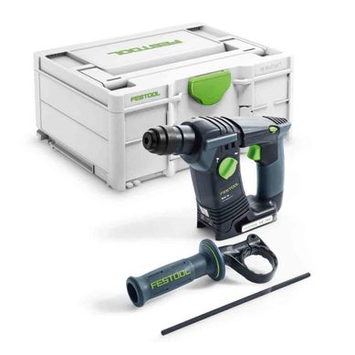 Perforateur Sds Plus 18v Bhc 18-basic (sans Batterie Ni Chargeur) + Coffret Systainer Sys3 - Festool