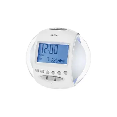 Horloge Transparente Blanche Mrc4117 Horloge Transparente Blanche Mrc4117