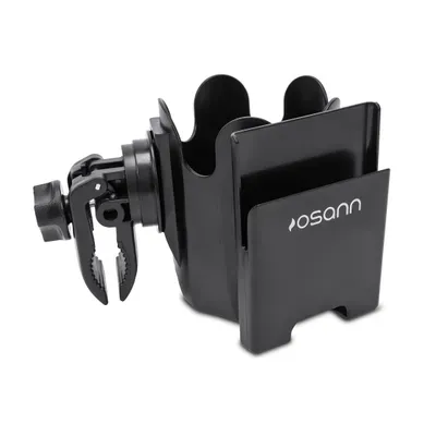 Support Gobelet/téléphone Pour Poussette - Noir