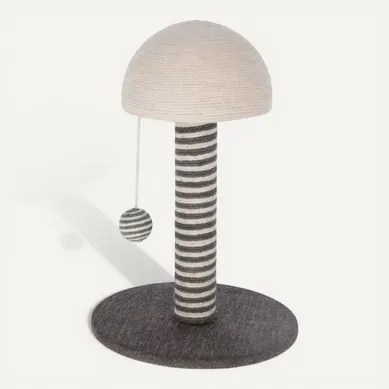 Arbre à Chat - 42cm - Funghi - Gris/blanc - Sisal Arbre à Chat - 42cm - Funghi - Gris/blanc - Sisal